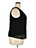 Avenue 100% Polyester Black Sleeveless Blouse Size 18 Plus - photo 4