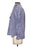 J.Crew Checkered-gingham Blue Long Sleeve Button-Down Shirt Size 2 - photo 5