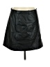 J.Crew 100% Polyester Solid Black Faux Leather Skirt Size 6 - photo 1