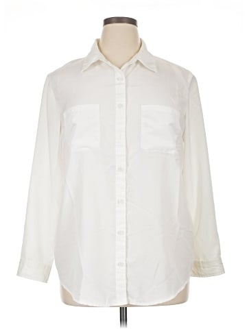 Faded Glory Long Sleeve Blouse (view 1)