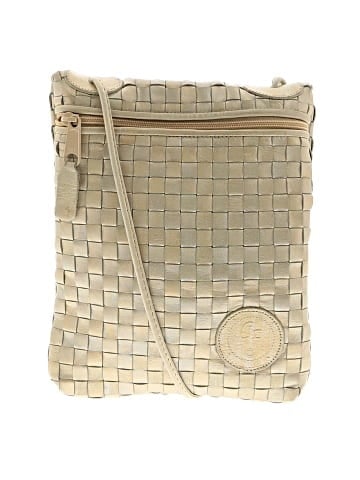 Carlos Falchi Leather Crossbody Bag (view 1)