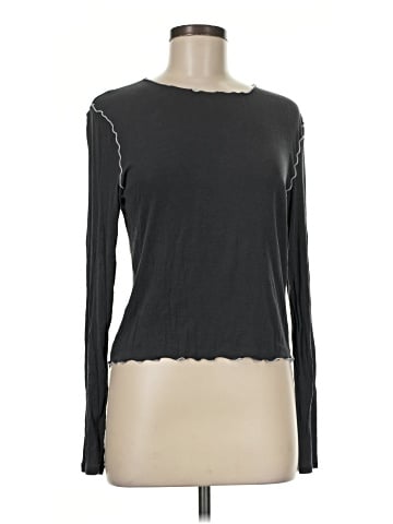 Madewell Contrast-Stitched Crewneck Crop Tee (view 1)