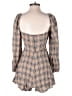 Patra Plaid Brown Romper Size 2 - photo 2