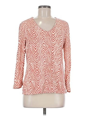 Chico's 3/4 Sleeve T-Shirt (view 1)