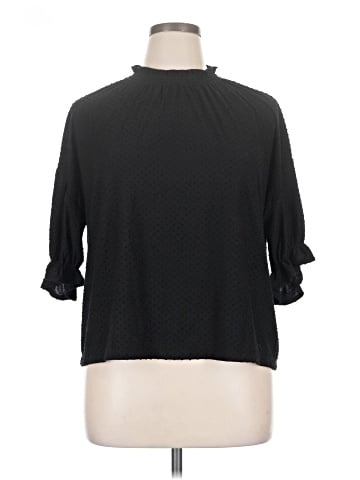 Madewell Clipdot Ruffle Top (view 1)