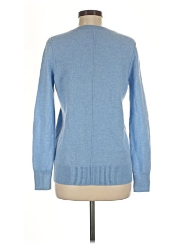 Aqua Cashmere Pullover Sweater (view 2)
