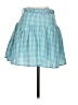 ASOS Checkered-gingham Blue Casual Skirt Size 2 - photo 2