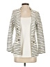H&M Stripes Ivory Blazer Size 2 - photo 1