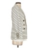 H&M Stripes Ivory Blazer Size 2 - photo 4
