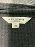 Max Studio 100% Polyester Houndstooth Black Long Sleeve Blouse Size XL - photo 7