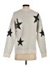 Aqua Stars Silver Pullover Sweater Size XS - photo 2