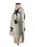Aqua Stars Silver Pullover Sweater Size XS - photo 5