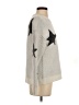 Aqua Stars Silver Pullover Sweater Size XS - photo 4