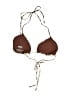 Express Floral Brown Swimsuit Top Size XL - photo 2