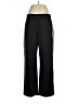 Weekends by Chico's Color Block Black Track Pants Size Lg (2) - photo 1