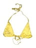 Unbranded Metallic Gold Swimsuit Top Size XL - photo 2
