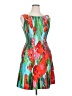 Evan Picone Print Green Cocktail Dress Size 12 - photo 1