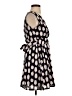 Iska 100% Polyester Hearts Black Casual Dress Size 4 - photo 4