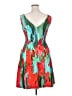 Evan Picone Print Green Cocktail Dress Size 12 - photo 2