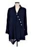 Soft Surroundings 100% Rayon Blue 3/4 Sleeve Button-Down Shirt Size M - photo 1