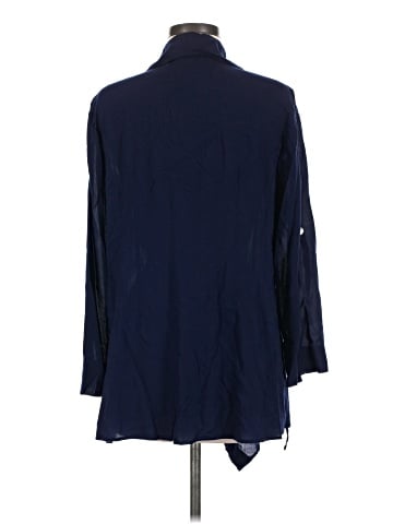 Soft Surroundings 3/4 Sleeve Button-Down Shirt (view 2)