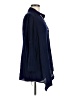 Soft Surroundings 100% Rayon Blue 3/4 Sleeve Button-Down Shirt Size M - photo 4
