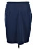Roz & Ali Solid Blue Formal Skirt Size 1X - photo 2