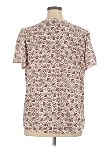 Ann Taylor Short Sleeve Blouse (view 2)