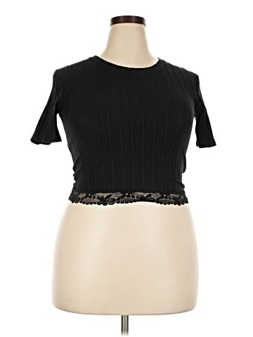 Trafaluc by Zara Short Sleeve Top (view 1)