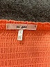Mi ami 100% Rayon Orange 3/4 Sleeve Blouse Size M - photo 7