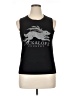 Bella Black Sleeveless Top Size L - photo 1