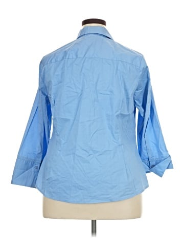 DressBarn 3/4 Sleeve Button-Down Shirt (view 2)