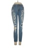 PacSun Hearts Blue Jeans Size 26 waist - photo 1