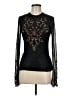 Cache Black Long Sleeve Top Size M - photo 1