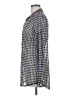 CAbi Houndstooth Gray Long Sleeve Blouse Size M - photo 5