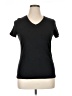 District. Black Short Sleeve Top Size L - photo 1