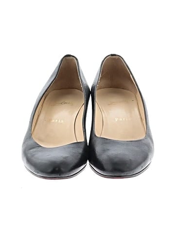 Christian Louboutin Leather RonRon Zeppa Wedges (view 2)