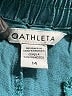 Athleta 100% Linen Teal Linen Pants Size 14 - photo 4