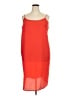 Lands' End 100% Polyester Solid Orange Casual Dress Size 20W - photo 1