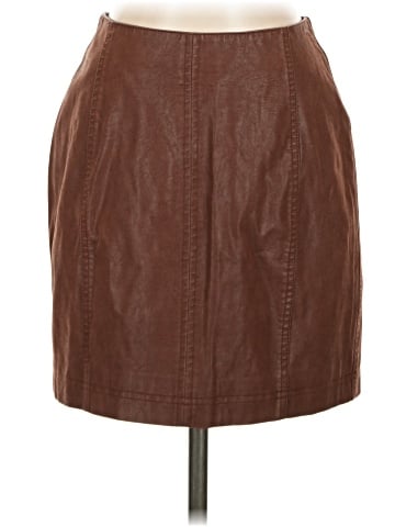 Free People Faux Leather Skirt (view 1)
