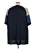 BLOOMCHIC Color Block Blue 3/4 Sleeve T-Shirt Size 28 - photo 2