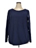 Chico's Blue Pullover Sweater Size XXL (4) - photo 1
