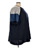 BLOOMCHIC Color Block Blue 3/4 Sleeve T-Shirt Size 28 - photo 4