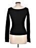 Free People Black Long Sleeve Top Size L - photo 2
