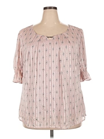 Sara Michelle 3/4 Sleeve Blouse (view 1)