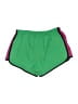 Reebok 100% Polyester Color Block Green Athletic Shorts Size M - photo 2