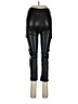 Gap 100% Polyester Solid Black Faux Leather Pants Size L - photo 2