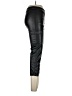 Gap 100% Polyester Solid Black Faux Leather Pants Size L - photo 4