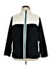 T by Talbots 100% Polyester Color Block Teal Fleece Size 2X - photo 1
