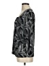 JM Collection Black 3/4 Sleeve Top Size M - photo 5